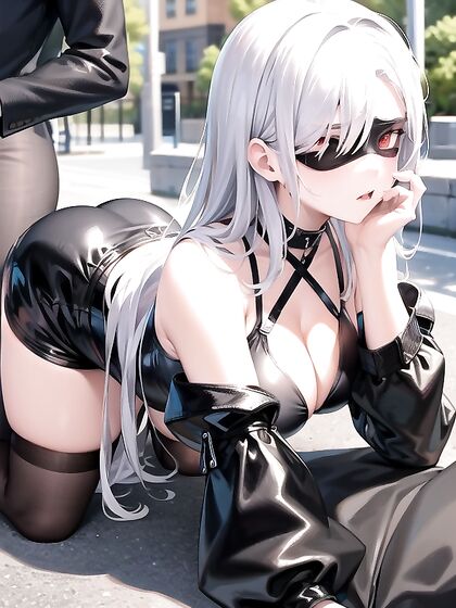 Ash-Haired Duo with Pale Skin Enjoy Intense Hentai Pleasure Together