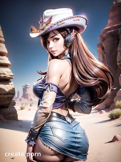 Latina Beauty in Her 20s Gets Seductive in a Skirt for Steamy Hentai Action