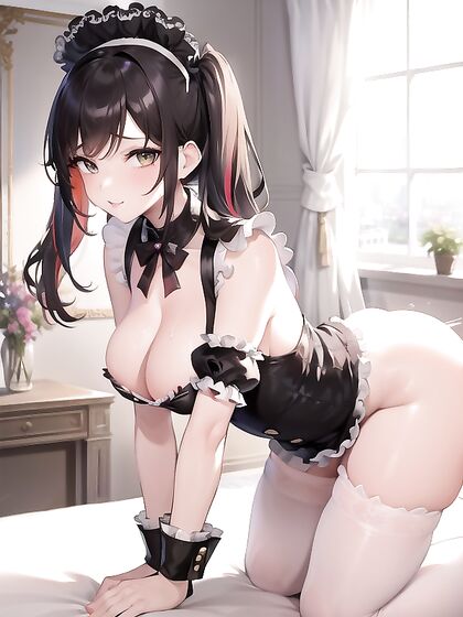 Dark-Skinned Beauty Enjoying Intense Doggystyle Action in NSFW Hentai