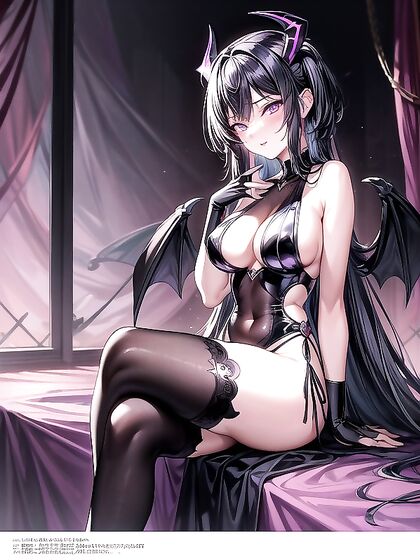 Demon Queen with Large Breasts Seduces in Steamy Hentai Scenes