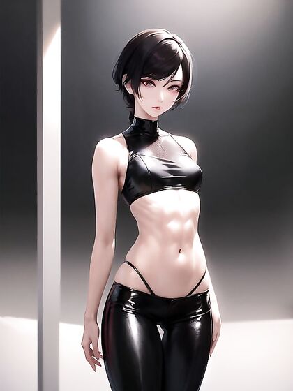 Ada Wong's Tiny 18+ Tits and Petite Butt in Seductive Hentai Action