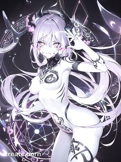 Glowing Tattoos and Seductive Eyes in Uncensored HentaiErotica
