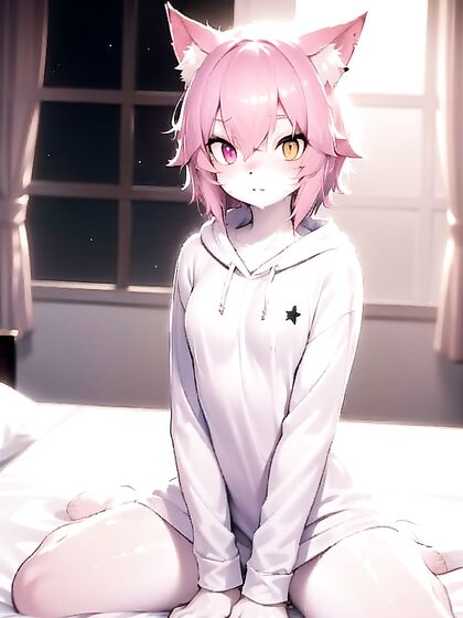 Nighttime Seduction: Hypnotic Green-Eyed Beauty in Steamy Hentai Action