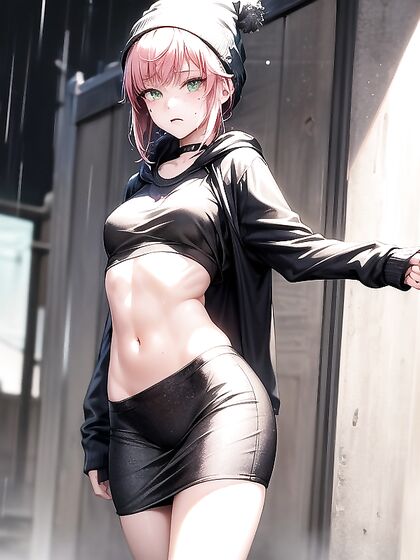 Ultra-Detailed Hentai Porn Featuring Green Clothes and an XL Hoodie