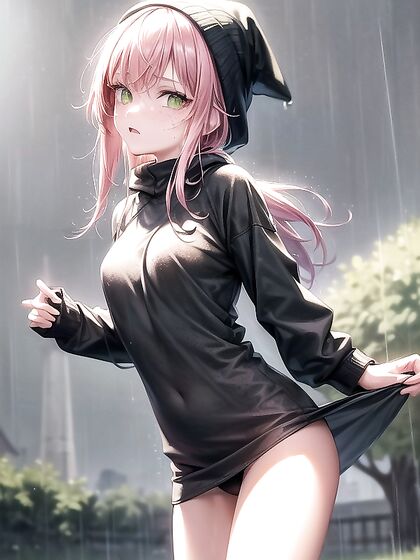 Meadow with Pink Hair Enjoying Casual Hentai Pleasure