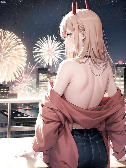 Modern Girl 18+'s Passion Ignites Under City Night Lights and Firework Glows