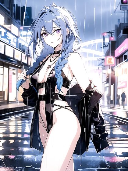 Twinkling City Lights Blend With Nature in a Sensual Dance of Desire Hentai