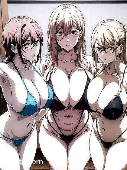 Sunny's Perfect Hands and Wide Hips in Seductive Hentai AI Image