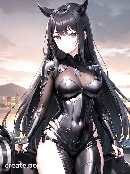 Ride into Pleasure - Shadow in Black Armor Takes Control in Erotic Hentai Fantasy