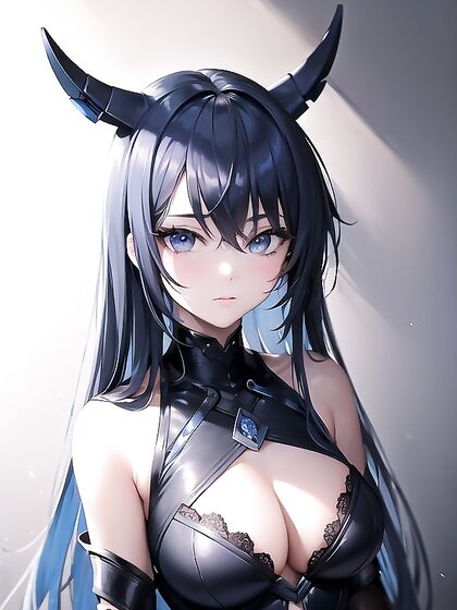 Mind-Blowing Blue-Skinned Hentai AI Image in Exciting AI Porn Image
