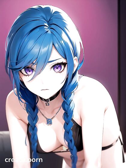 Jinx from League of Legends Gets Wild in Steamy Hentai Adventures
