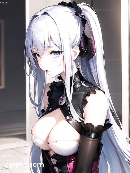 Mind-Blowing POV Blowjob Action in hentai Hentai AI Image