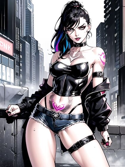 Large-Assed Beauty with Brown Eyes Takes Center Stage in Seductive Hentai Comic