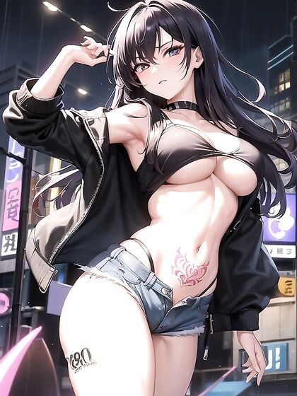 Military Choker Action in FuturisticSci-Fi Hentai Adventures