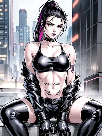 Small Breasts and Seductive Underboob inNguồn seductive Hentai AI Image