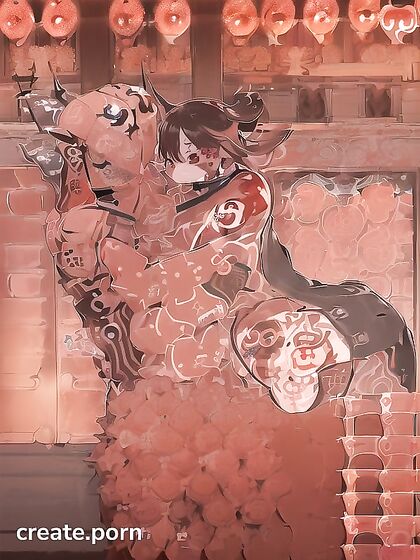 Furry Feral Babe with Line Tattoos Shows Off Her Luscious Lower Body in Hentai Bliss