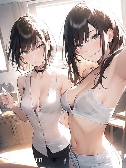 Teacher Shows Off Her Perfect Ass in Steamy Bottom-Up Hentai AI Image
