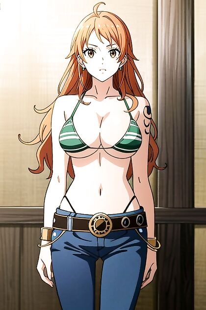 Glowing Red-Eyed Beauty Enjoys Detailed Happiness in hentai AI Pleasure