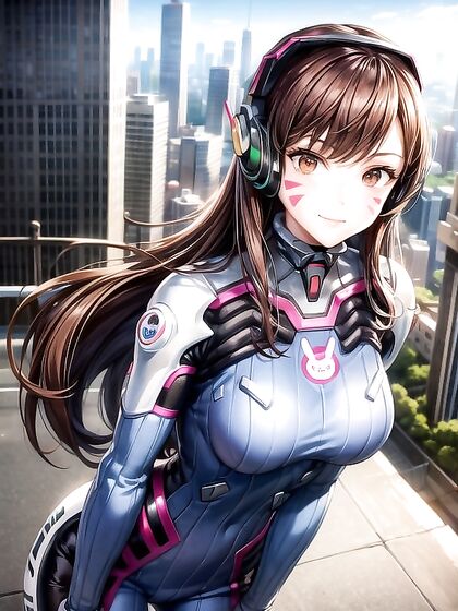 Determined Smiling Face in Ultra-Detailed Wallpaper for Hot Hentai AI Image
