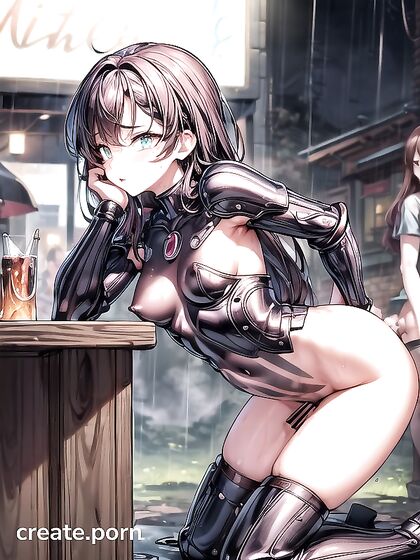 Two Strangers Heat Things Up at the Bar in Steamy Hentai AI Image
