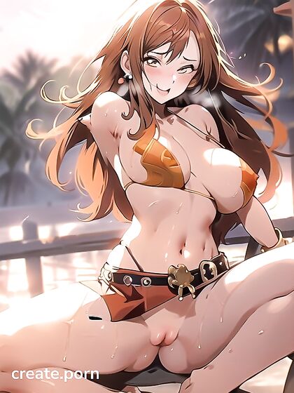 legs spread sitting down for intense creampie hentai pleasure