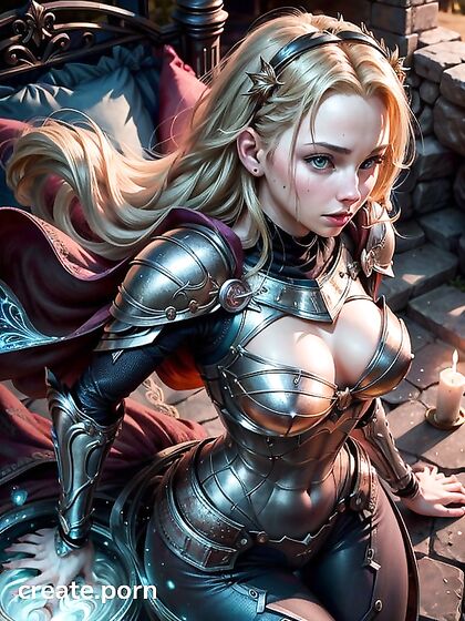 Lux from League of Legends Seduces in Steamy Hentai AI Image