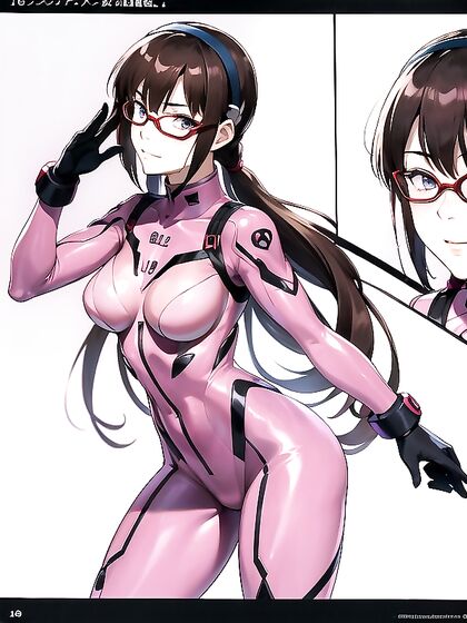 Makinami Mari Stars in Seductive hentai AI Adventures