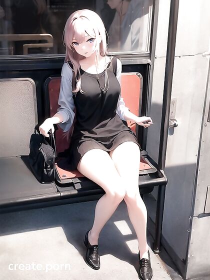 Riding the hentai bus with a single passionate passenger