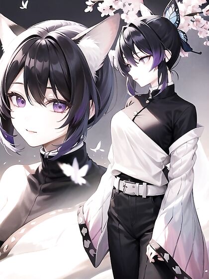 Ganyu and Kochou Shinobu Team Up for Intense Hentai Pleasure