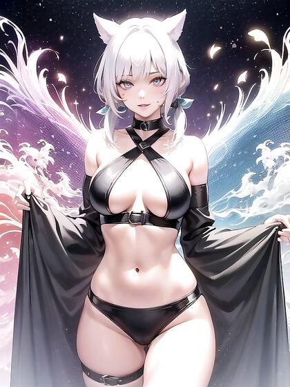 Y'shtola Rhul Seduces in Sultry Hentai AI Image