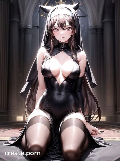 Nun's Seductive Pleasure in the Sacred Church with Long-Length Hentai Delights