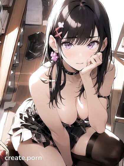 Teen 18+ Bedroom Bliss - Intense Cumshots in Seductive 18+ Hentai AI Image