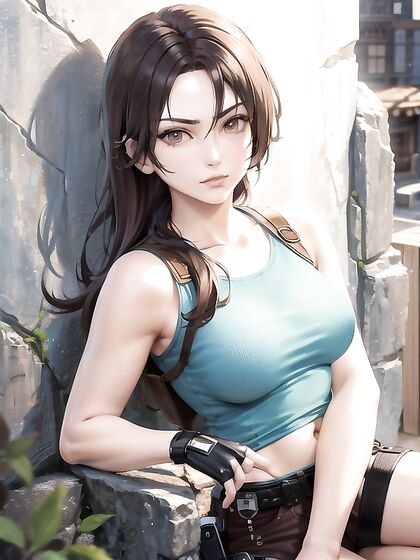Lara Croft's Sexy Adventures inMind-Blowing Hentai AI Porn