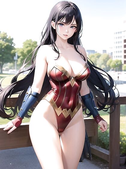 Wonder Woman Entangled in Erotic Hentai Adventures