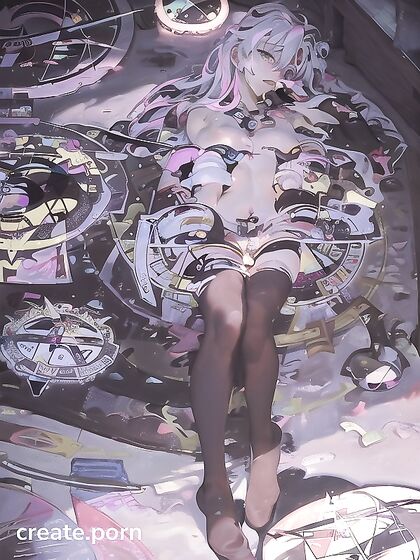 Bulge-Skinned Beauty enchants in a Magical Circle Hentai Fantasy