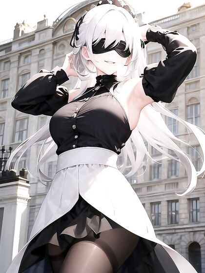 Yorha No. 2 Type B Raises Her Arms for Intense Short-Length Hentai Pleasure