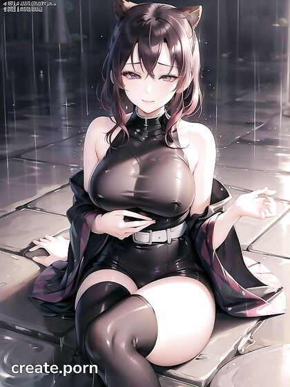 Massive-Assed Beauty Shows Off Her Camel Toe in Seductive Off-Shoulder hentai