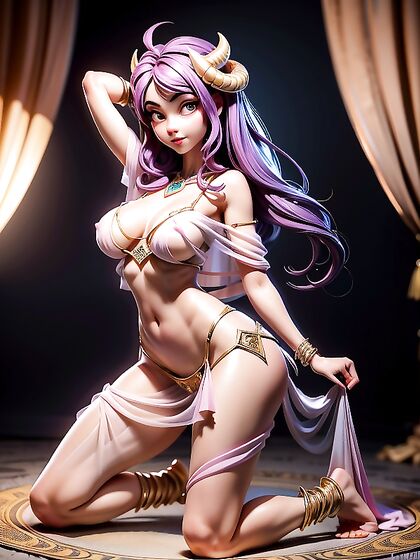 Arabian Whorehouse Seduction - Front View Hentai Pleasure