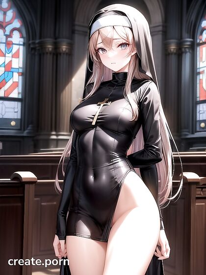 Fit Teen 18+ Gets Seduced inChurch forSTEAMY Hentai Fun