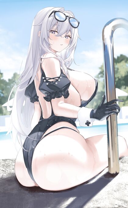 Drooling over Hottie Lickin’ her Lips by Sitty Ditch- PICasso!