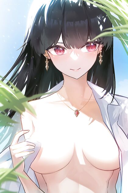 Hella Fuckin Hot Hentai XXX Pics of Busty Brunette Bombshell Getting Down & Dirty with Her Own Stick!