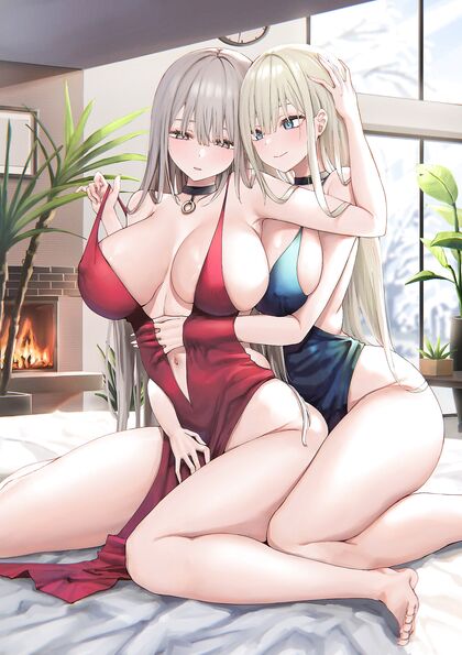 Horny AF! Red Or blue Hottie With XXX Tattoo?