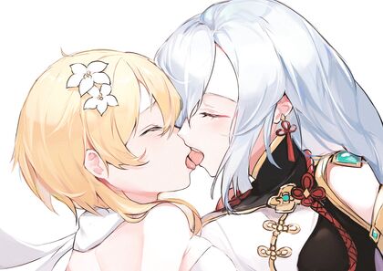 Hentaified Shengle Smooching Session - XXX Pics Inside!