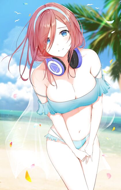 Holy shittin’ hotness! Miki Fuckkin‘ Na-kawanna lookinnn soooo innoceeeennt onna beech babbbyyy!!!