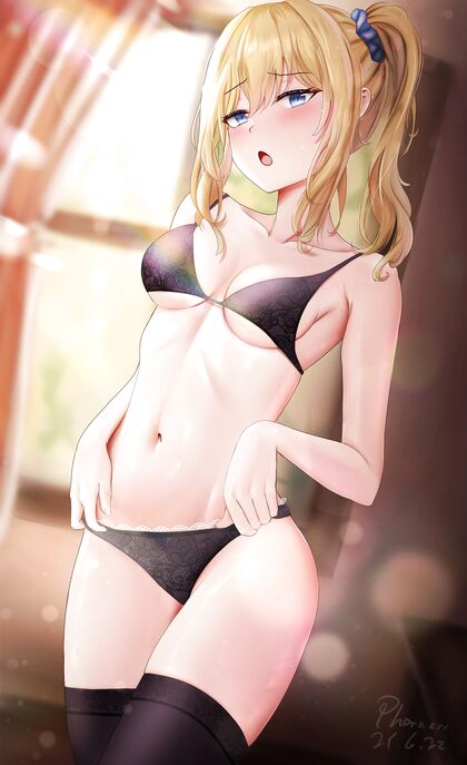 Dripping wet hentaifuck in extreme XXX pose