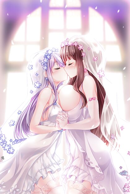 Horny Bride Gets Pounded on Her Weddin’ Day - Hentai XXX Pic