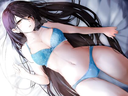 Holy Shitting Fits! Blue Hotties in Skimpy X-Rated Attire