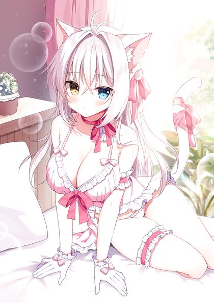 Hella Hot Hentaikku Neko Babes Gettin’ It On!