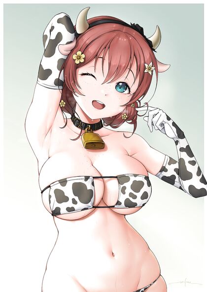 Horny for Hentaified Cowgirl Print - XXX Pics of Sultry Sophie