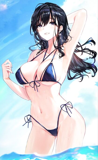 Hella Wet & Horny AF - Fap to This Hentai XXX Porn Pic!
